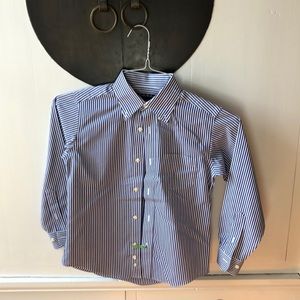 Brooke’s Brothers Boys Pin Striped Dress Shirt